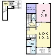 カルム デアイの間取り画像