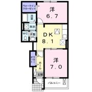 サン・スカイⅢの間取り画像