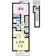グリーンヒルズ大澤Eの間取り画像