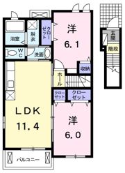 サンシャインⅢの間取り画像