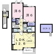 ランドマーク桜井 Ⅱの間取り画像