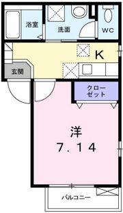 オンフォレストの間取り画像