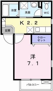 オンフォレストの間取り画像