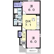 レジデンス・ゼファーⅠの間取り画像