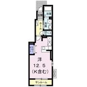 アヴェニールⅠの間取り画像