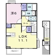 パラドール クアトロの間取り画像