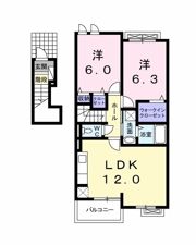 エレガントの間取り画像