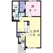 エルム プラシード9号館の間取り画像