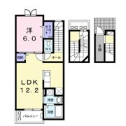 アンティ フルールの間取り画像