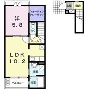 レスペヘリオスCの間取り画像