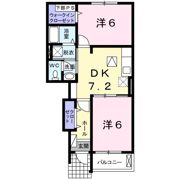 アダージョBの間取り画像