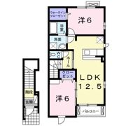 アダージョBの間取り画像