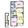 アダージョBの間取り画像