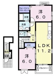 マーチ リヴァの間取り画像