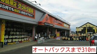 近くのオートバックスまで310m(徒歩4分)