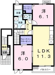 ヴィオラCの間取り画像