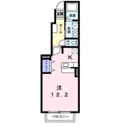 ワンピース D棟の間取り画像