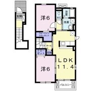 サンメゾンSの間取り画像