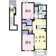 サンメゾンSの間取り画像