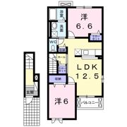 ボニート・S Ⅱの間取り画像