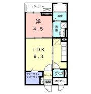 ヴィラ クオーレの間取り画像