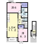 エクセレントⅠの間取り画像