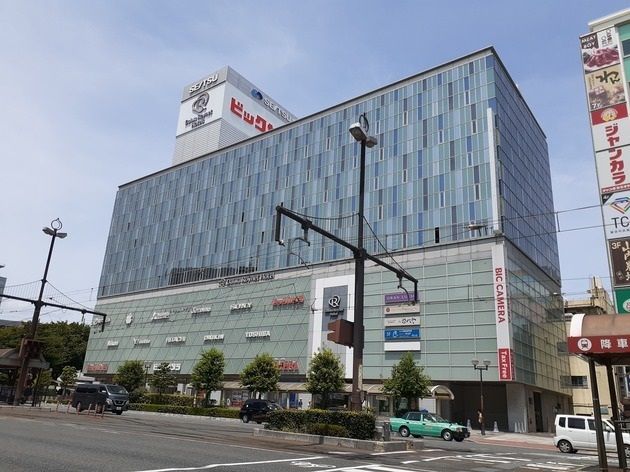 近くのビックカメラ    岡山駅前店まで450m（徒歩6分）