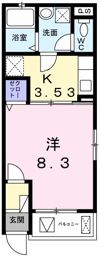 ヴィラ ジャローネの間取り画像