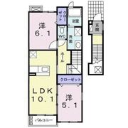 ソレイユ アビタシオンの間取り画像