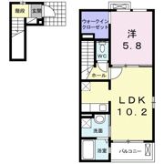 アリエスセレネの間取り画像