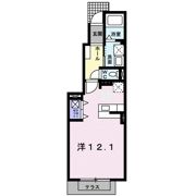 アルページュBの間取り画像