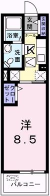 アクロポリスⅤの間取り画像
