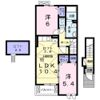 エターニティ イーストの間取り画像