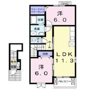 アルバータⅡの間取り画像