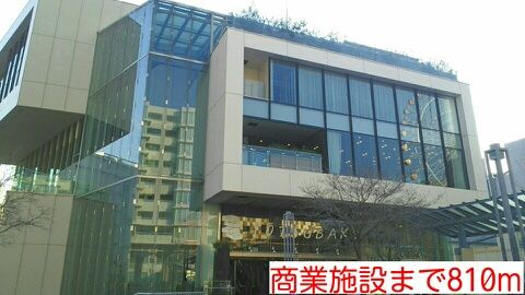近くの商業施設まで810m（徒歩11分）