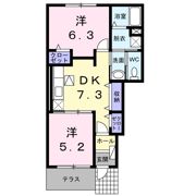 マイクレインCの間取り画像