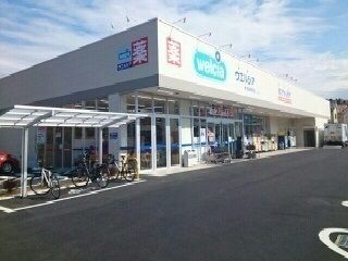 近くのドラッグストアまで900m（徒歩12分）