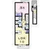 リバーヒルズの間取り画像