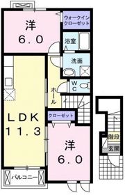 サニー安芸の間取り画像