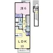 スカイブローテの間取り画像