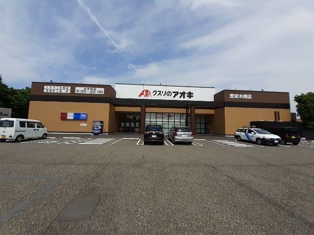 近くのクスリのアオキ 豊栄木崎店まで700m（徒歩9分）