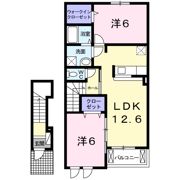 ソレイユ Sの間取り画像