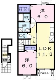 サニーレジデンスの間取り画像