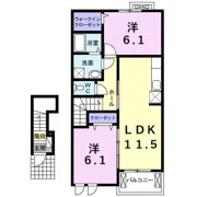 カーサ尾城の間取り画像
