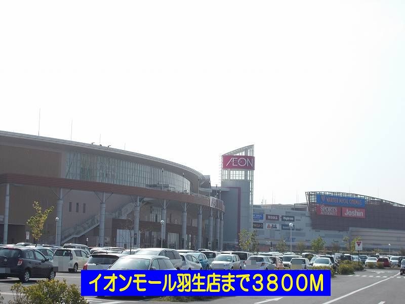 近くのイオンモール羽生店まで3,800m（徒歩48分）