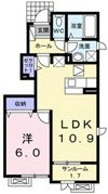 クレメントガ－デンの間取り画像