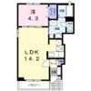 エバートンの間取り画像