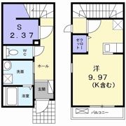 プルメリアBの間取り画像