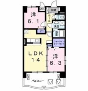 ミノリーゼの間取り画像