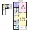 オリーブAの間取り画像